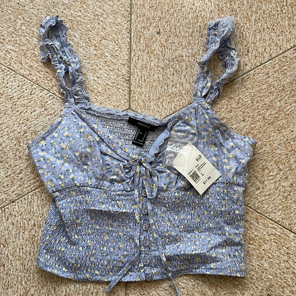 NEW Forever 21 Floral Top